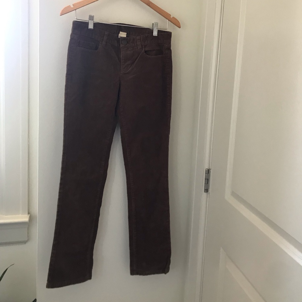 J. Crew City Fit Corduroy Pants Sz 27S